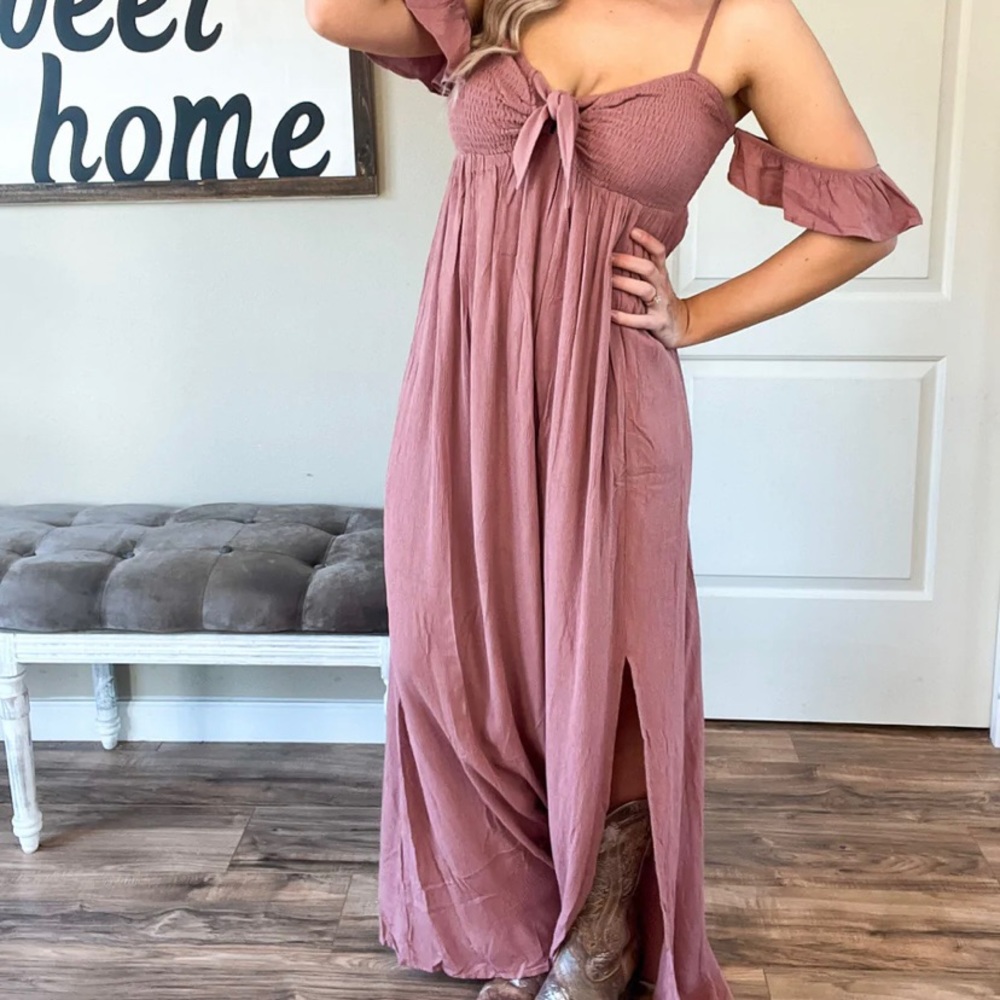 Rebel and Blush Maxi Dress